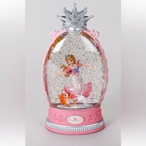 Cracker‎ Barrel Store Princess Glitter Globe NIB beautiful fairytale